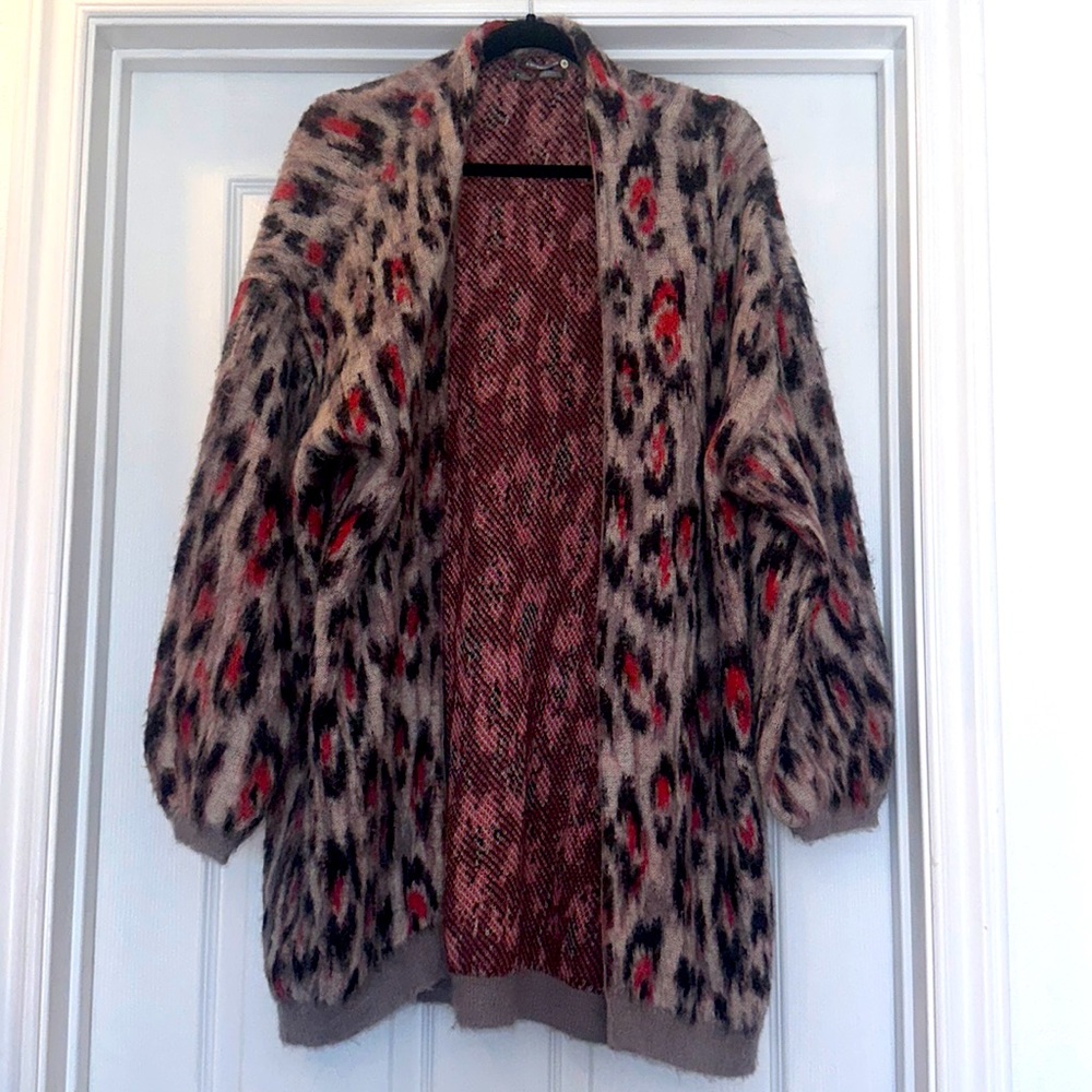 Anthropologie alpaca cardigan size M great condition